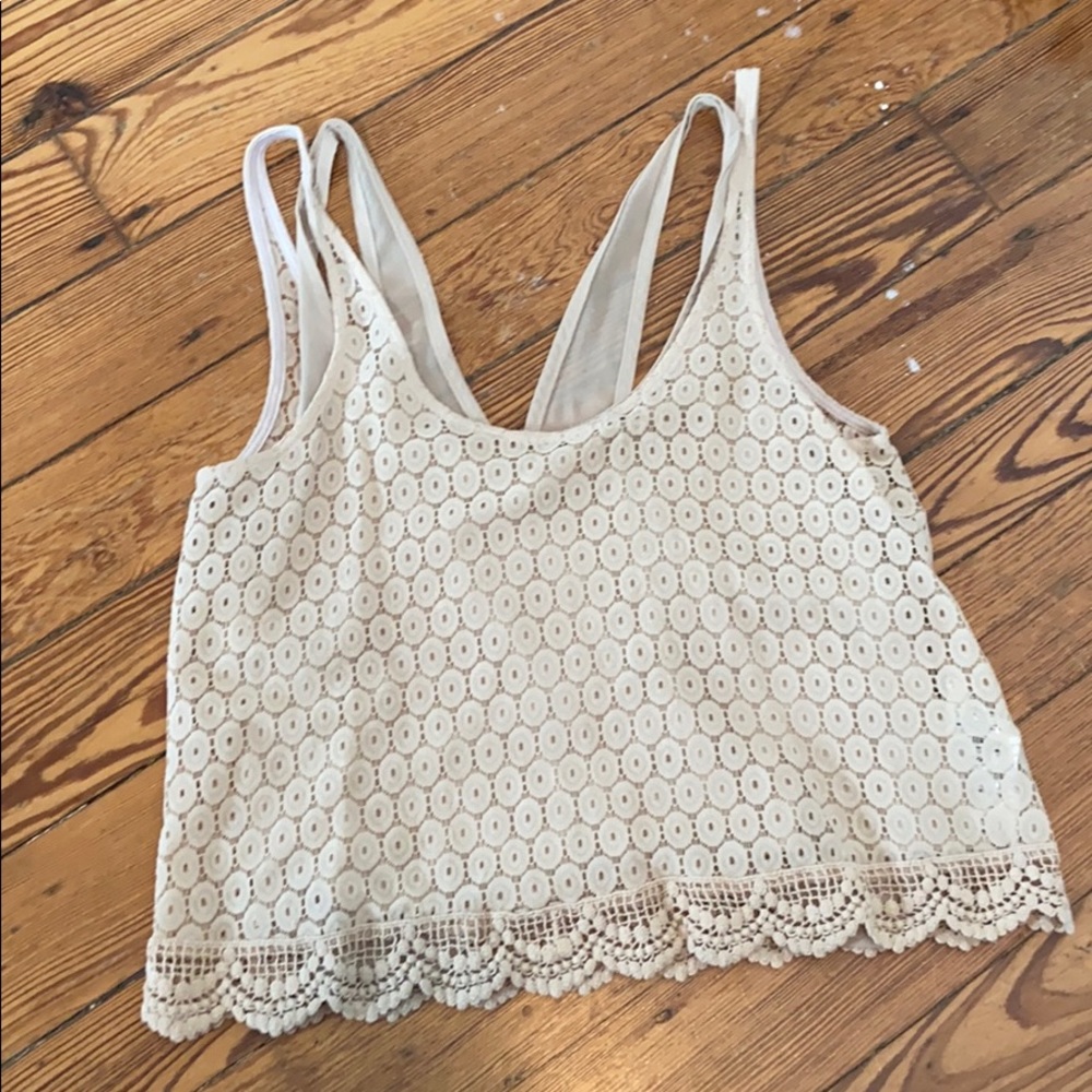 Lace tank